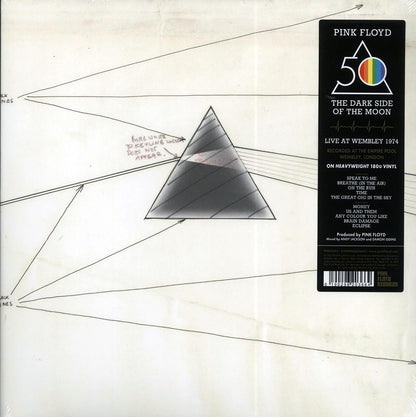 Pink Floyd - Dark Side of the Moon (Live at Wembley 1974) [2023 50th Anniversary 180G] [New Vinyl Record LP]