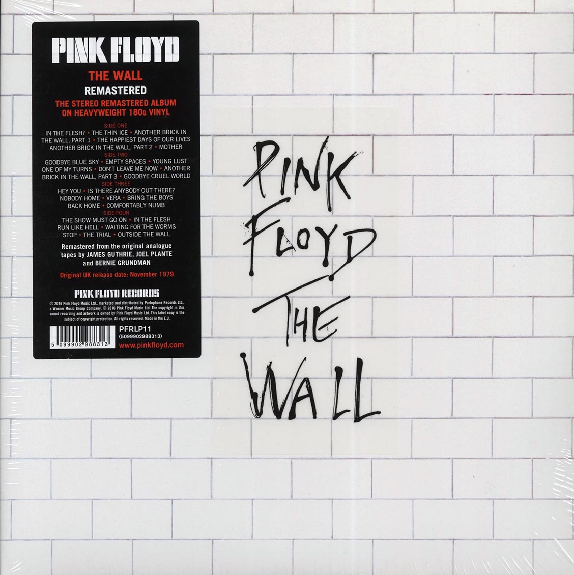 Pink Floyd - The Wall [2016 Reissue Remastered 180G] [New Double Vinyl Record LP]