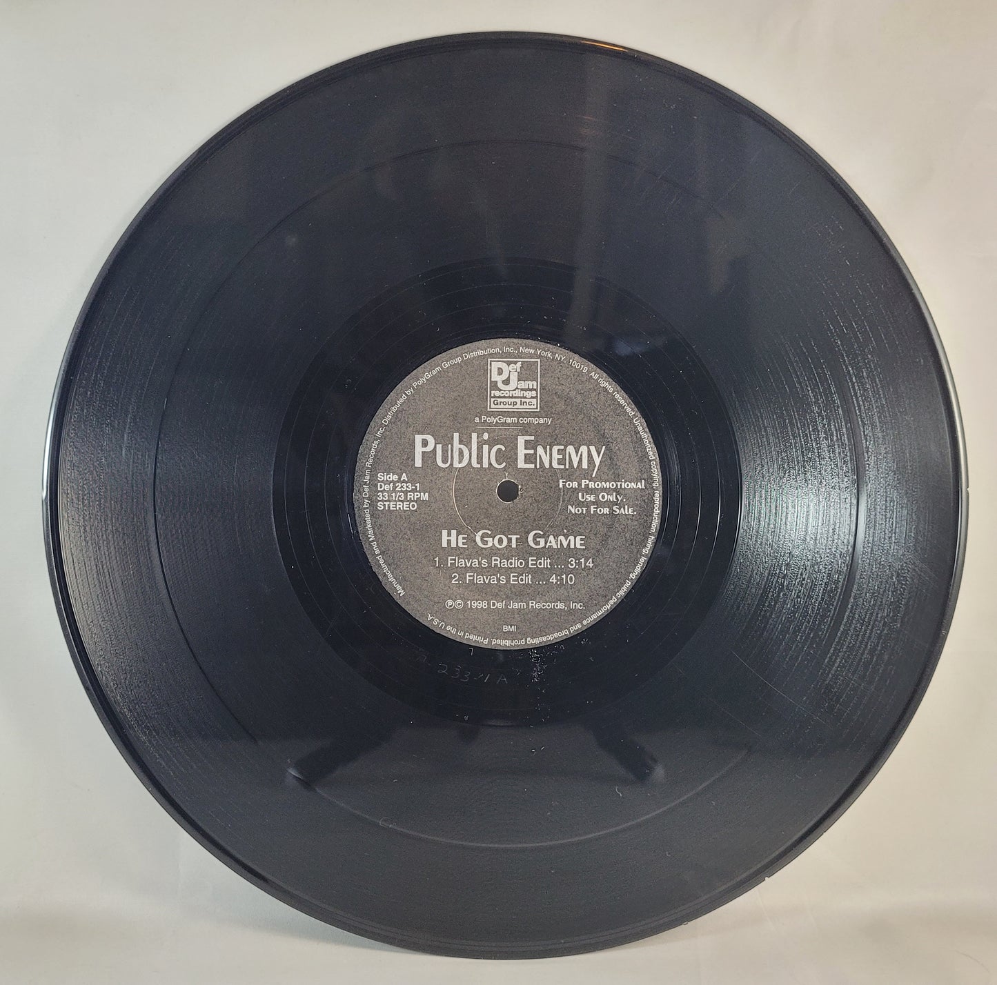 Public Enemy - He Got Game [Promo] [Vinyl Record 12" Single]