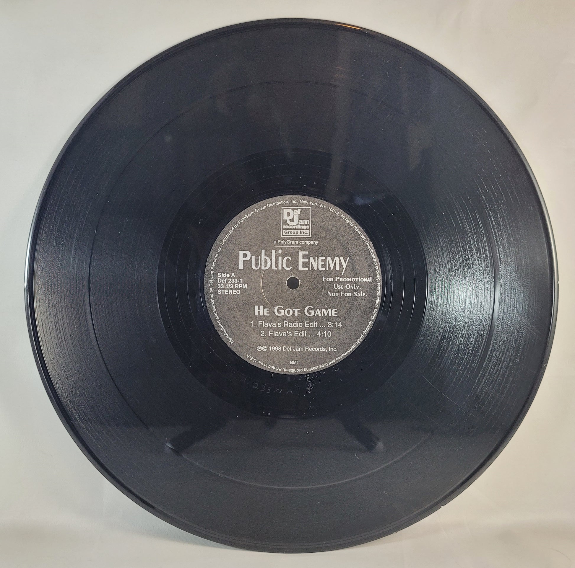 Public Enemy - He Got Game [1998 Promo] [Used Vinyl Record 12" Single]