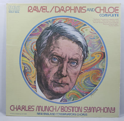 Charles Munch - Ravel: Daphnis and Chloe [1975 Used Vinyl Record LP]