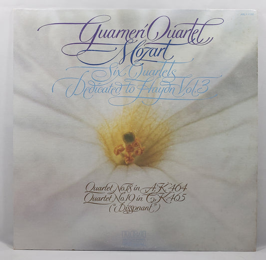 Guarneri Quartet - Mozart - Six Quartets Dedicated to Haydn, Vol. 3 [1975 Used Vinyl Record LP]