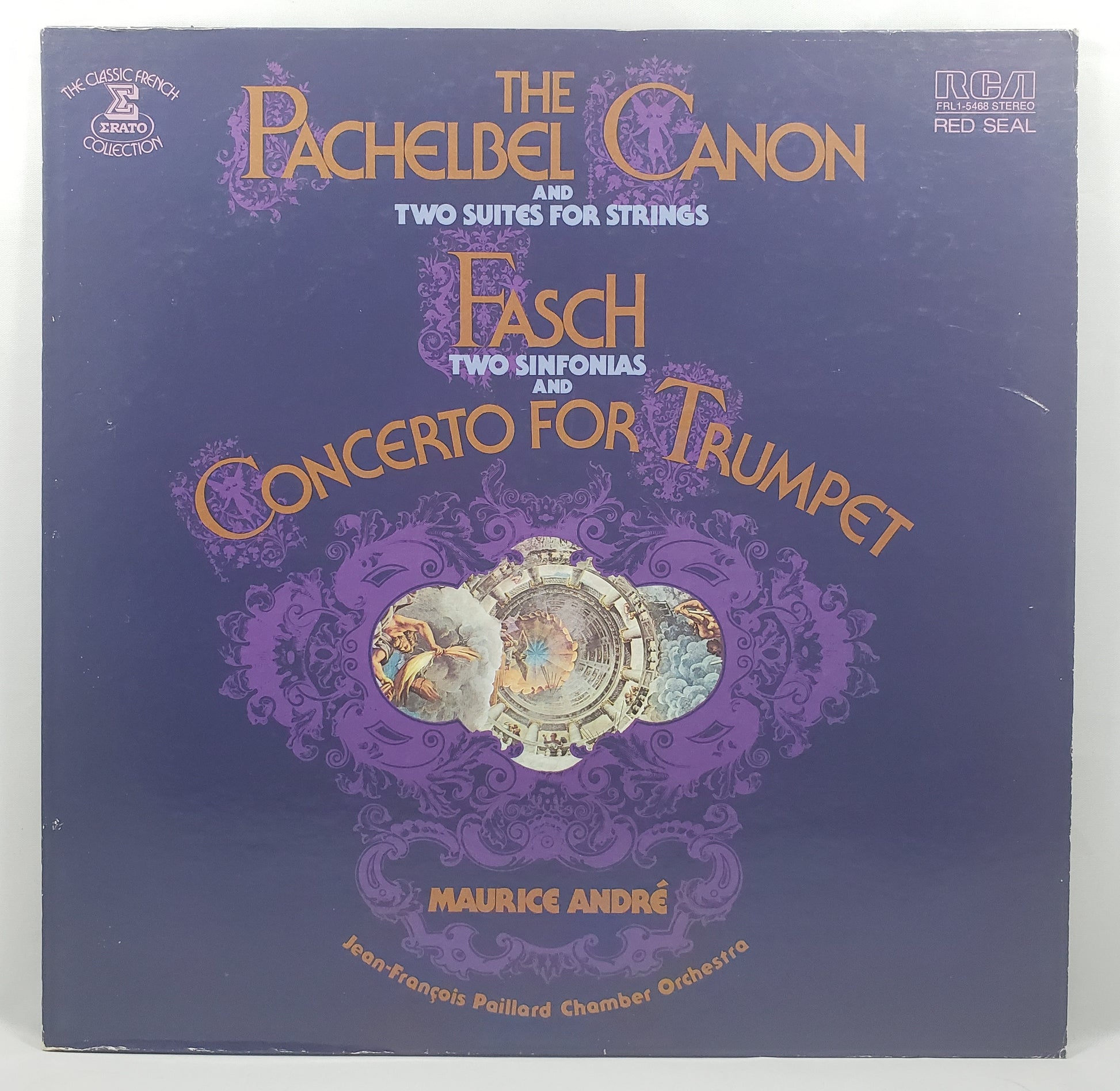 Jean-Francois Paillard - Pachelbel, Fasch [1977 Reissue] [Used Vinyl Record LP]