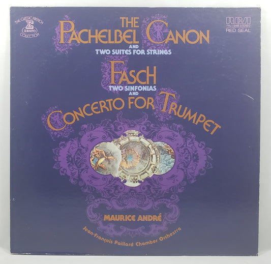 Jean-Francois Paillard - Pachelbel, Fasch [1977 Reissue] [Used Vinyl Record LP]
