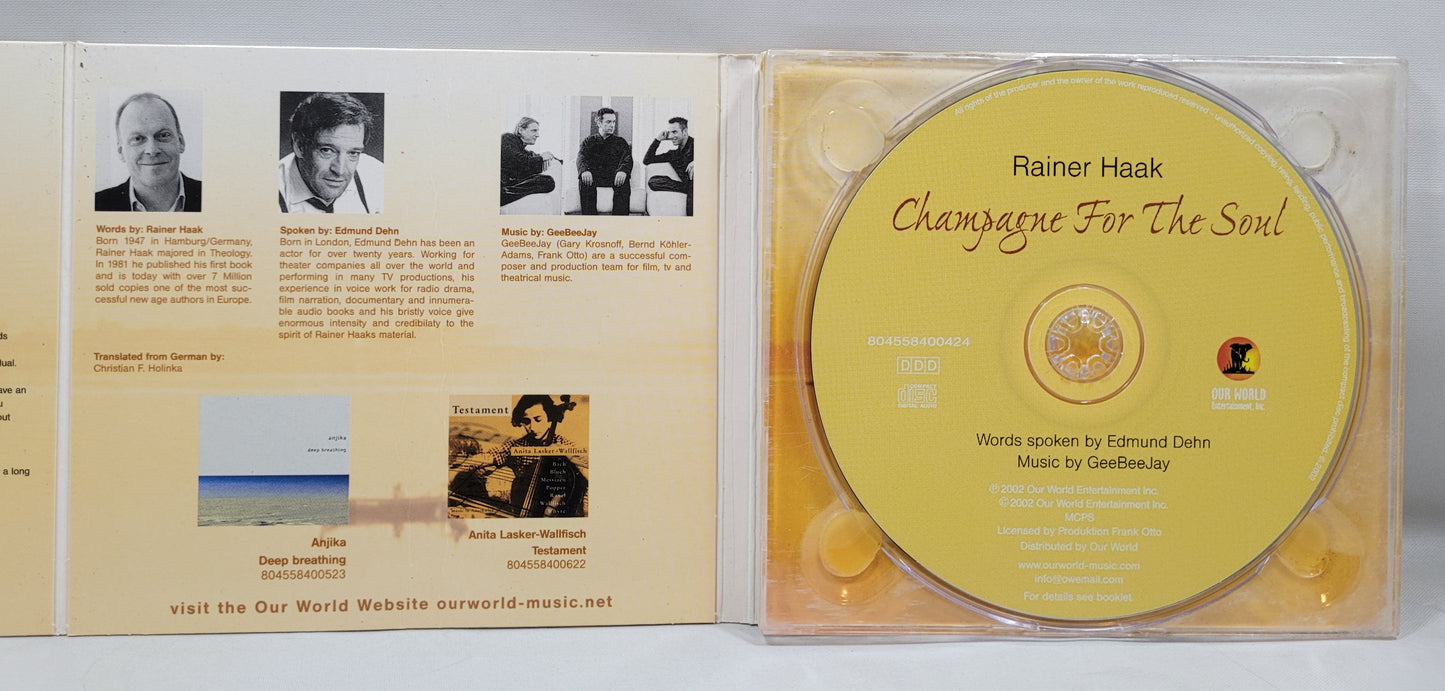 Rainer Haak - Champagne for the Soul [CD]