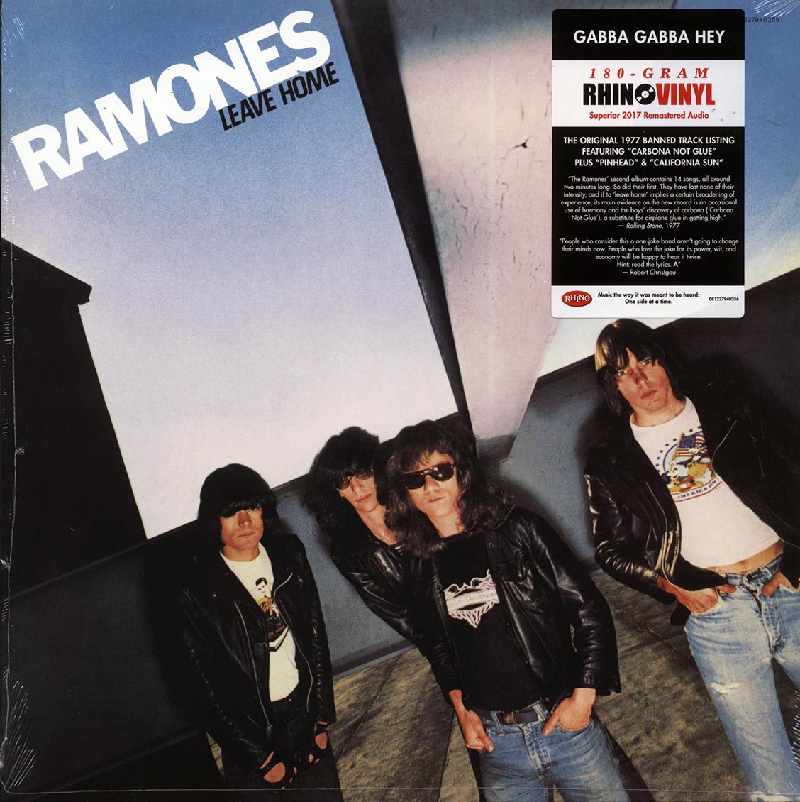 Ramones - Leave Home [2018 Reissue Remastered 180G] [New Vinyl Record LP]