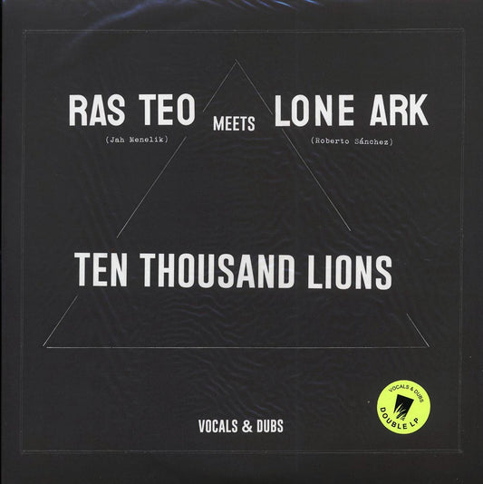 Ras Teo Meets Lone Ark - Ten Thousand Lions [2019 New Double Vinyl Record LP]