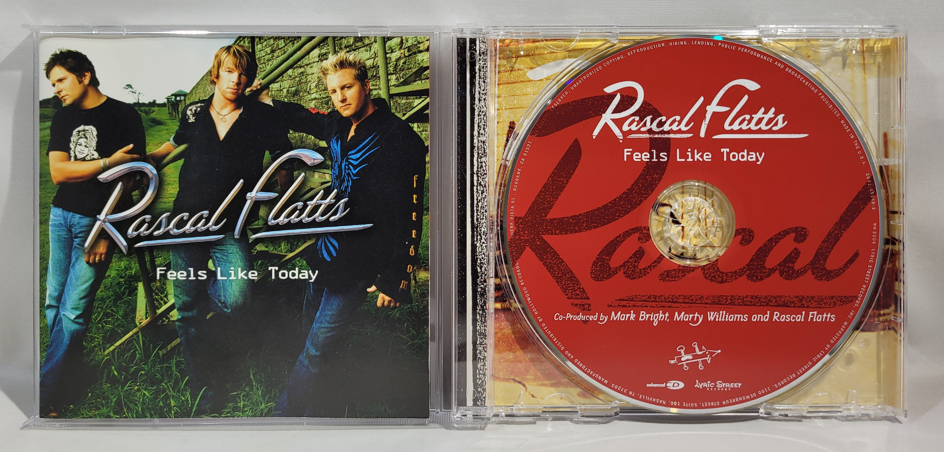 Rascal Flatts - Feels Like Today [2004 Enhanced] [Used CD]