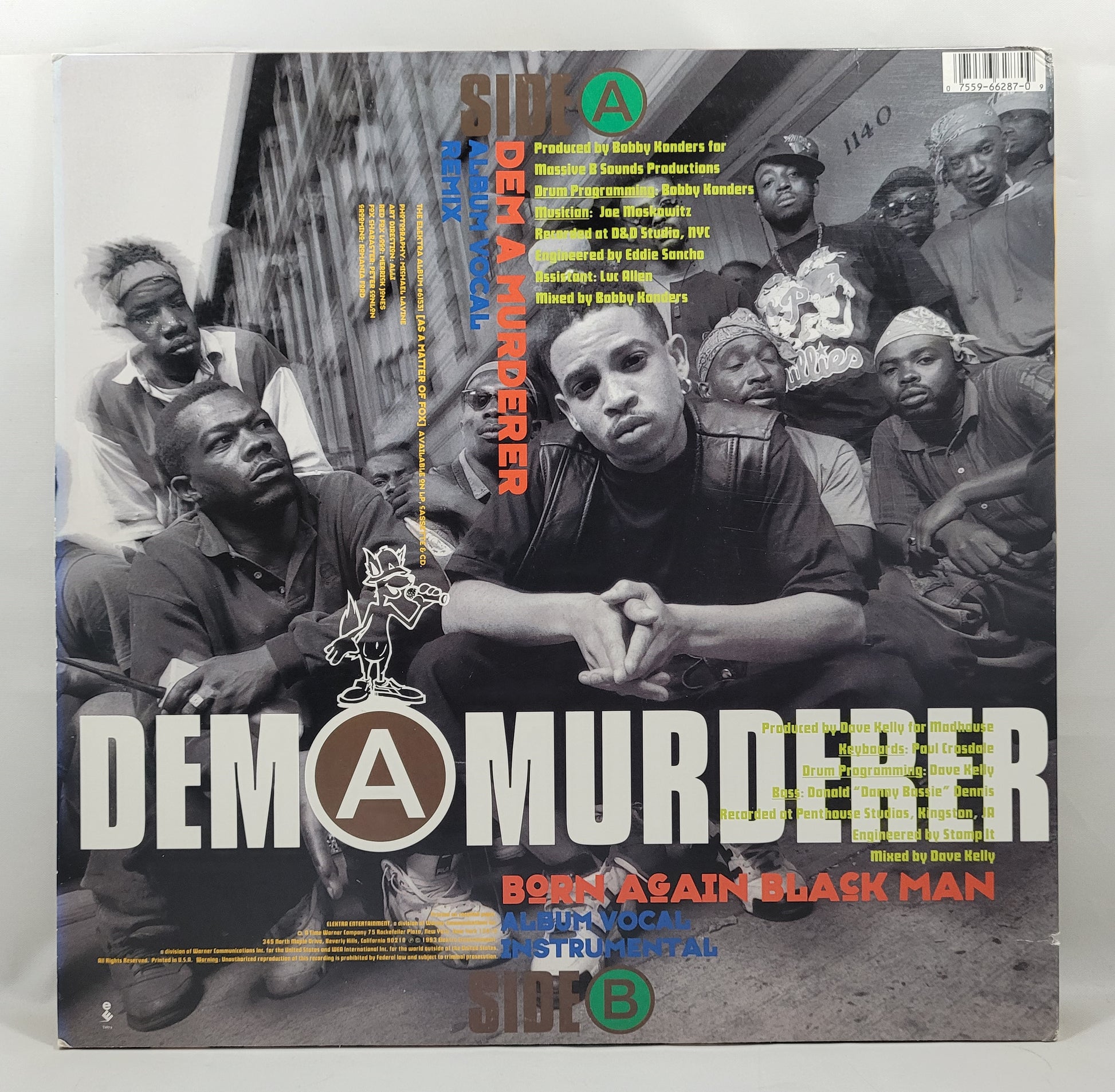 Red Fox - Dem a Murderer [1993 Red] [Used Vinyl Record 12" Single]