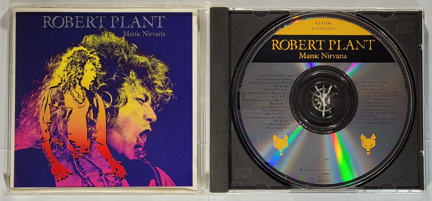 Robert Plant - Manic Nirvana [1990 Club Edition] [Used CD]