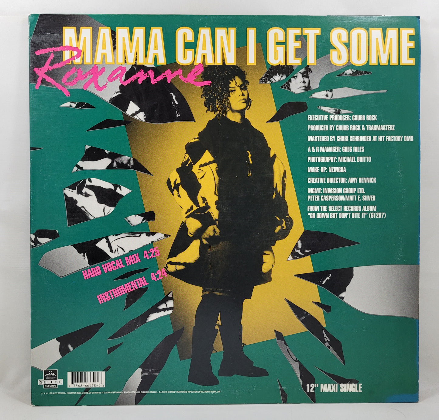 Roxanne - Ya Brother Does / Mama Can I Get Some [1992 Used Vinyl Record 12" Single]