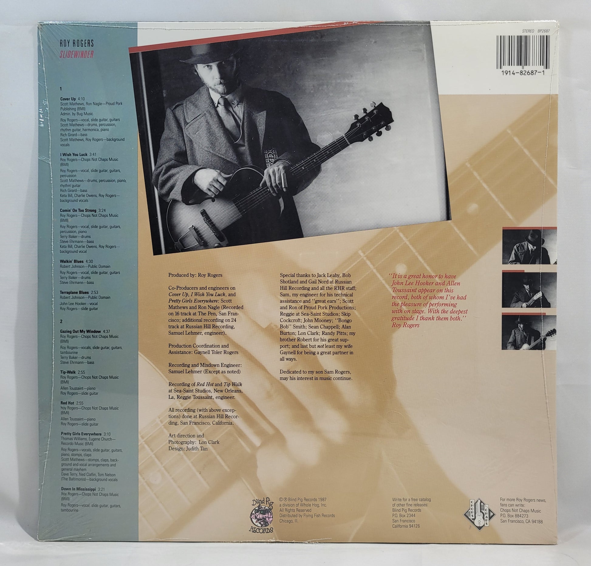 Roy Rogers - Slidewinder [New Vinyl Record LP]