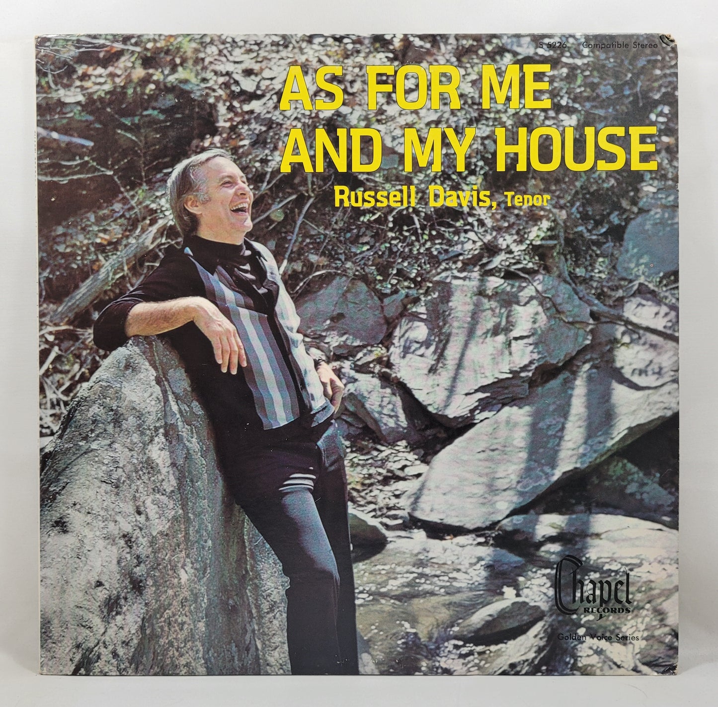 Russell Davis - As for Me and My House [1973 Used Vinyl Record LP]