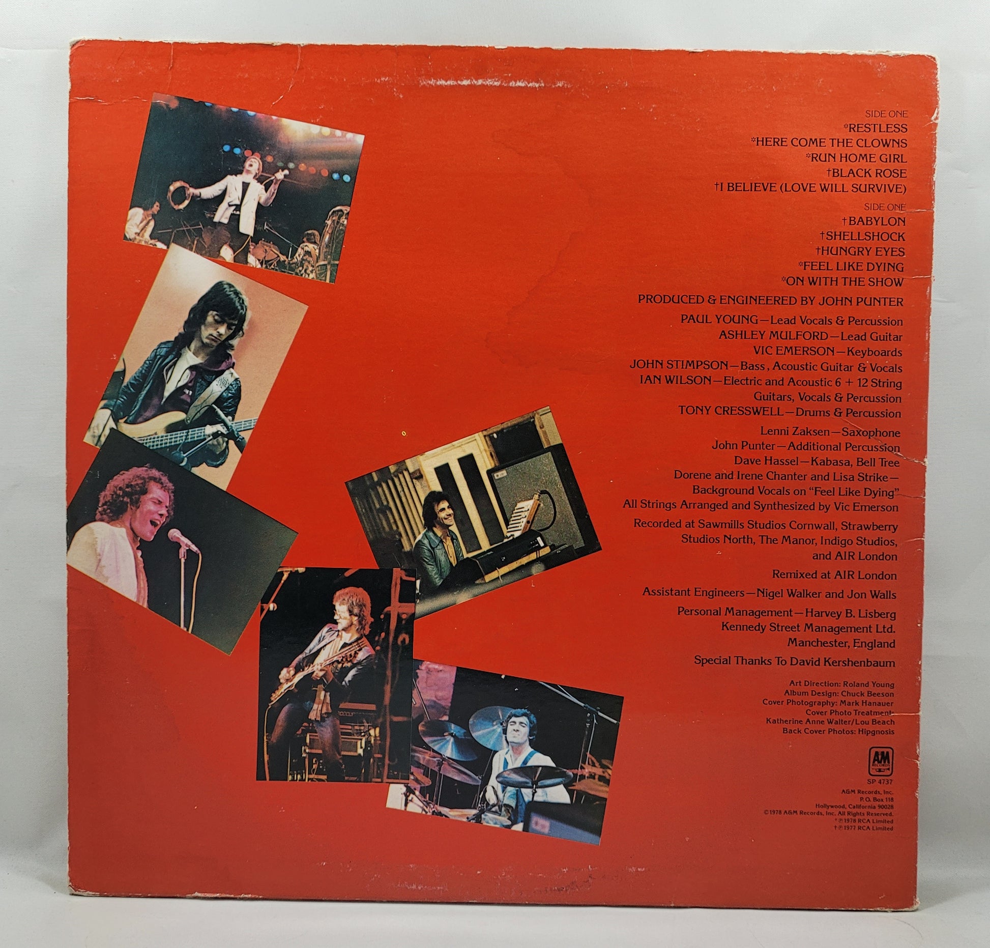Sad Café - Misplaced Ideals [178 Monarch Pressing] [Used Vinyl Record LP]