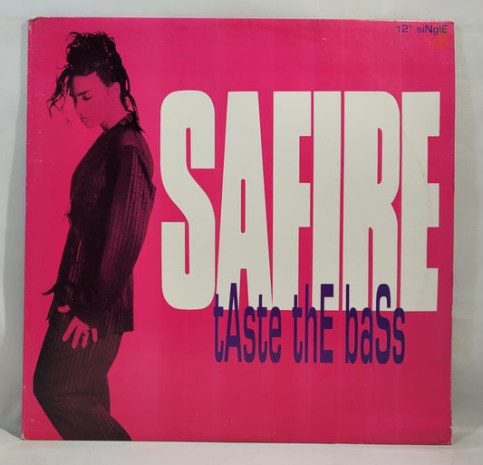 Safire - Taste the Bass [Promo] [Vinyl Record 12" Single]