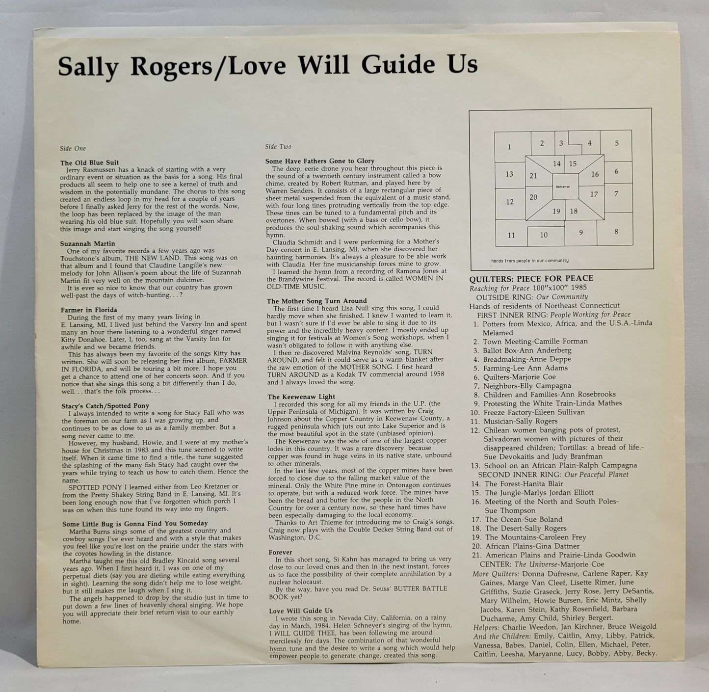 Sally Rogers - Love Will Guide Us [Vinyl Record LP]