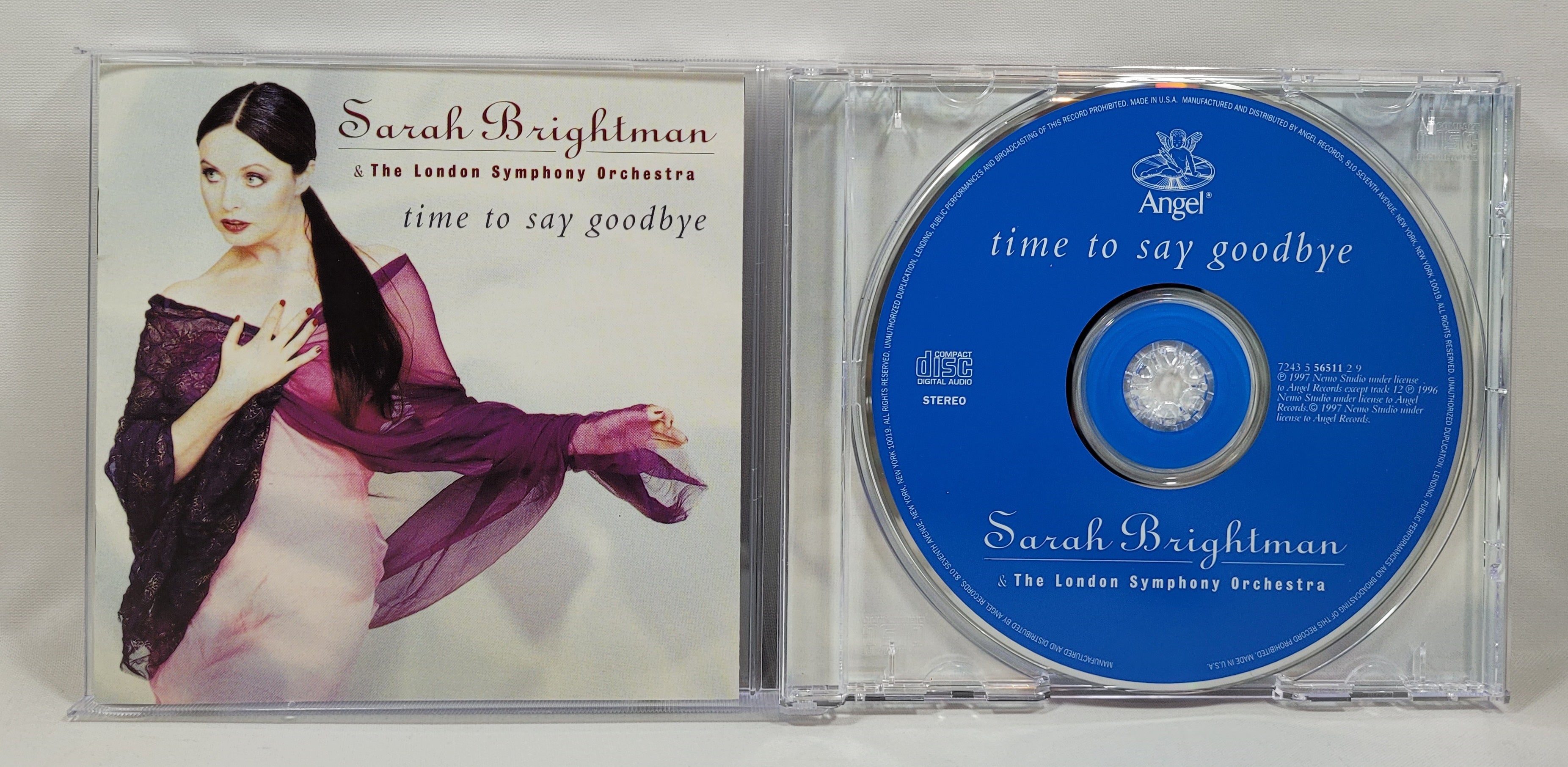 Sarah Brightman & The London Symphony Orchestra - Time to Say