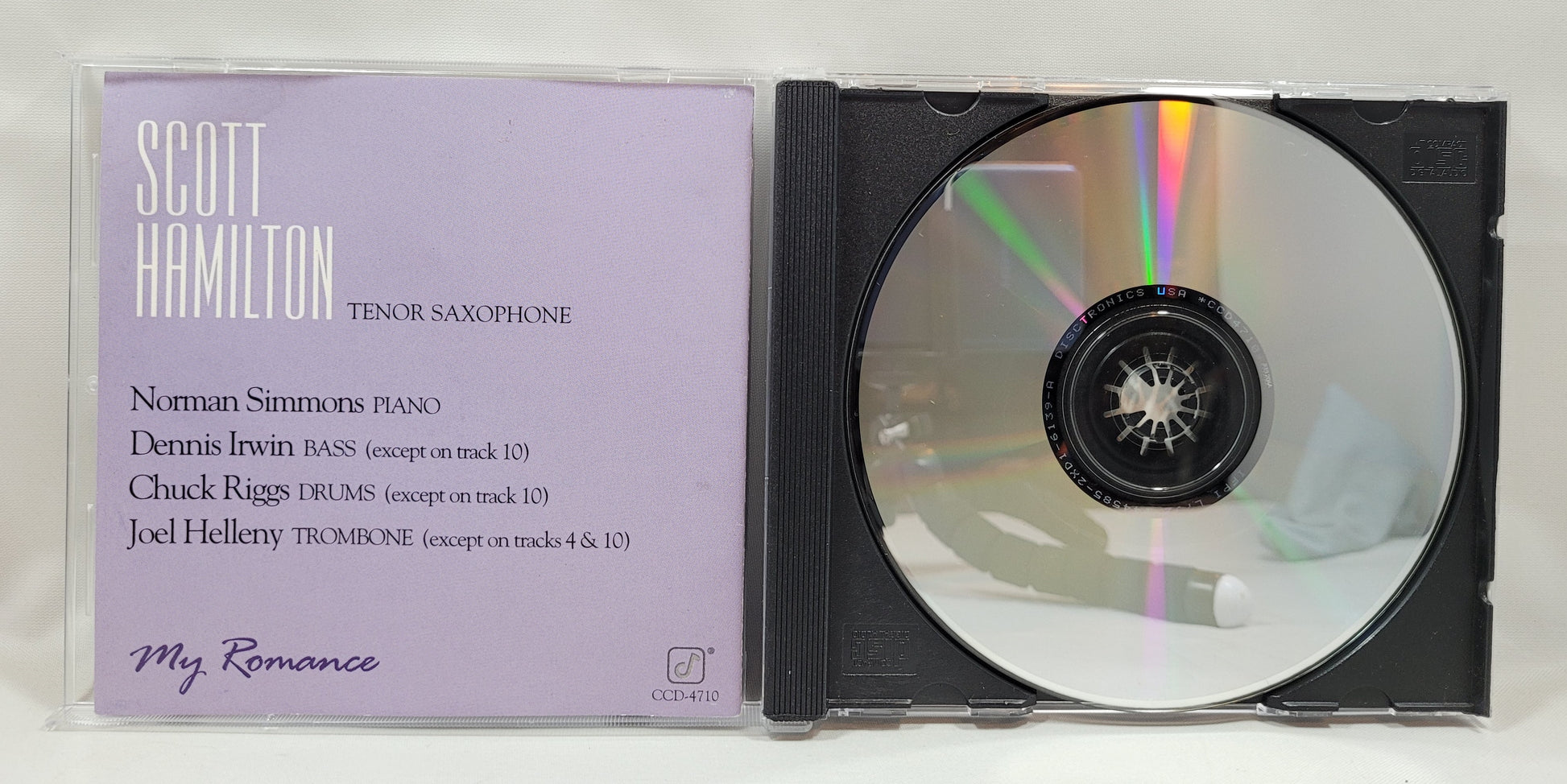 Scott Hamilton - My Romance [1996 Used CD]