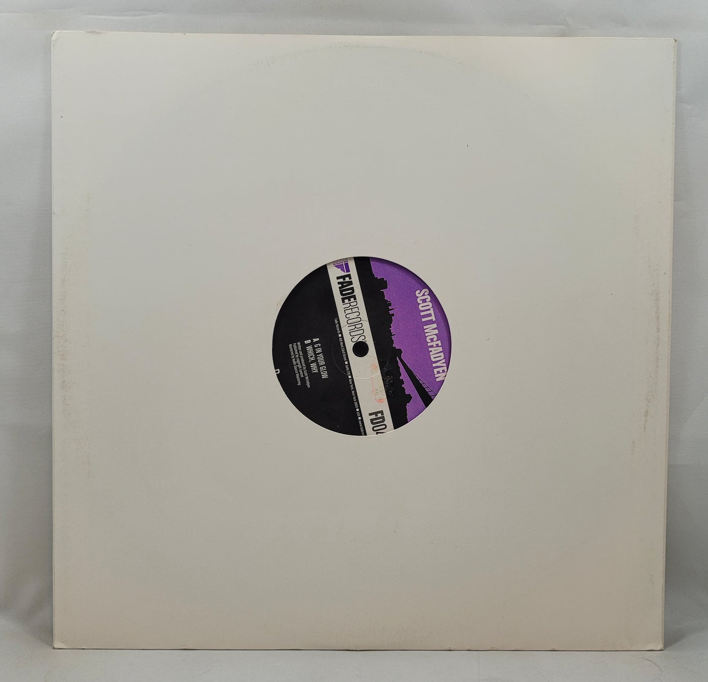 Scott McFadyen - G in Your Glow / Which, Why [Vinyl Record 12" Single]