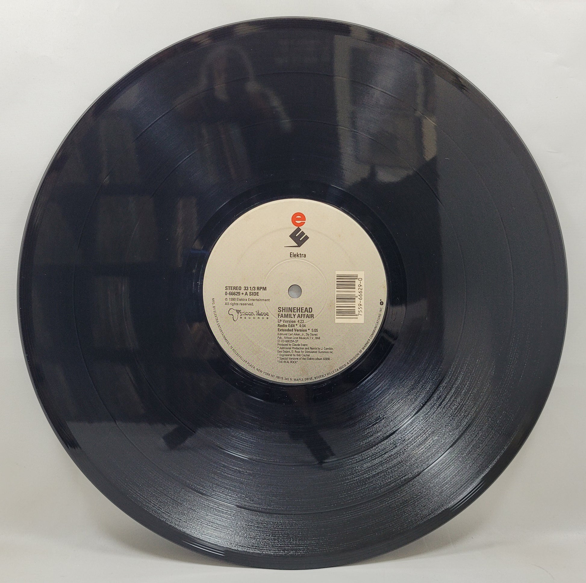 Shinehead - Family Affair [1990 Used Vinyl Record 12" Single]