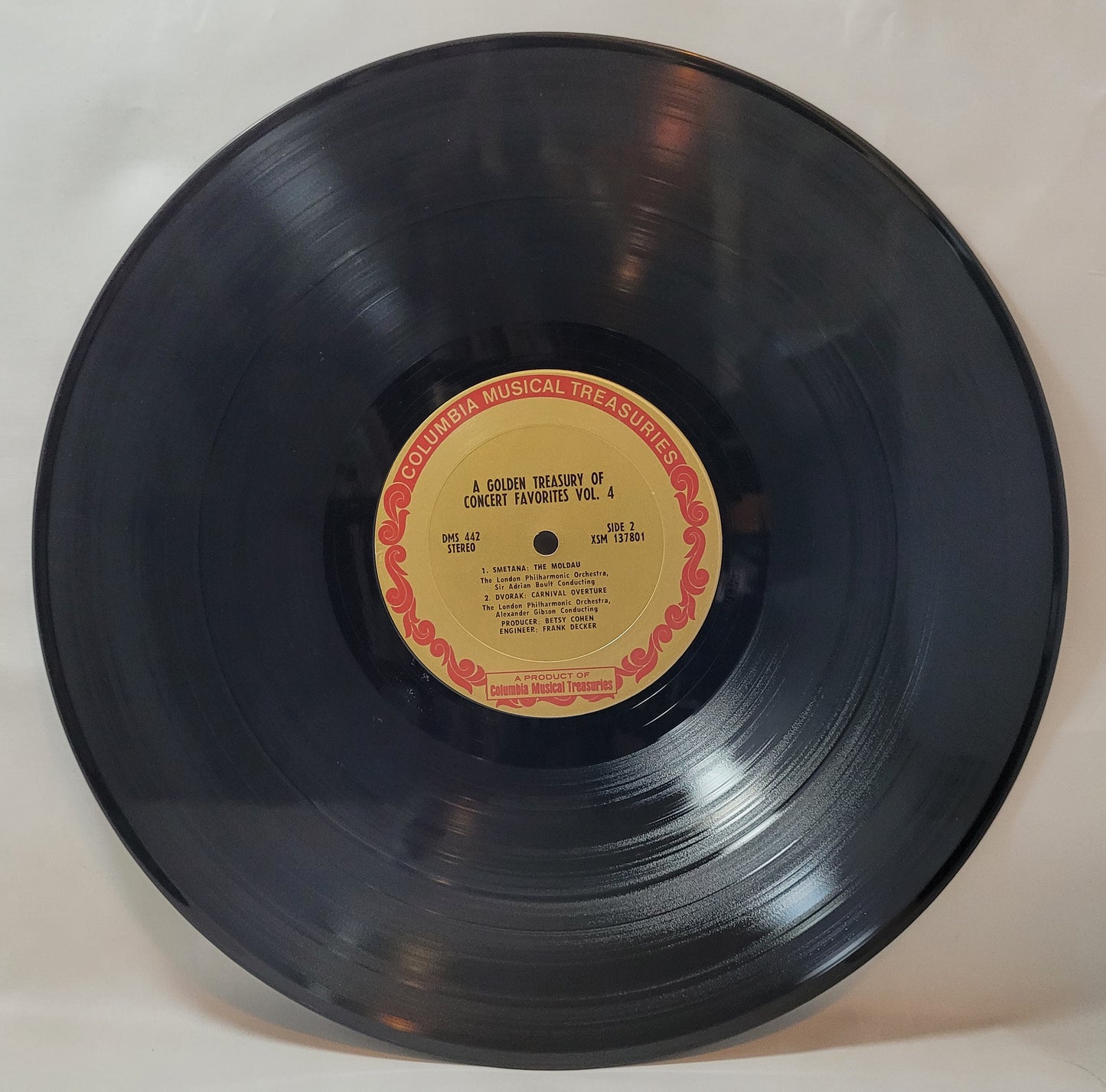Sir Adrian Boult - A Golden Treasury of Concert Favorites Vol. 4 [Vinyl Record]