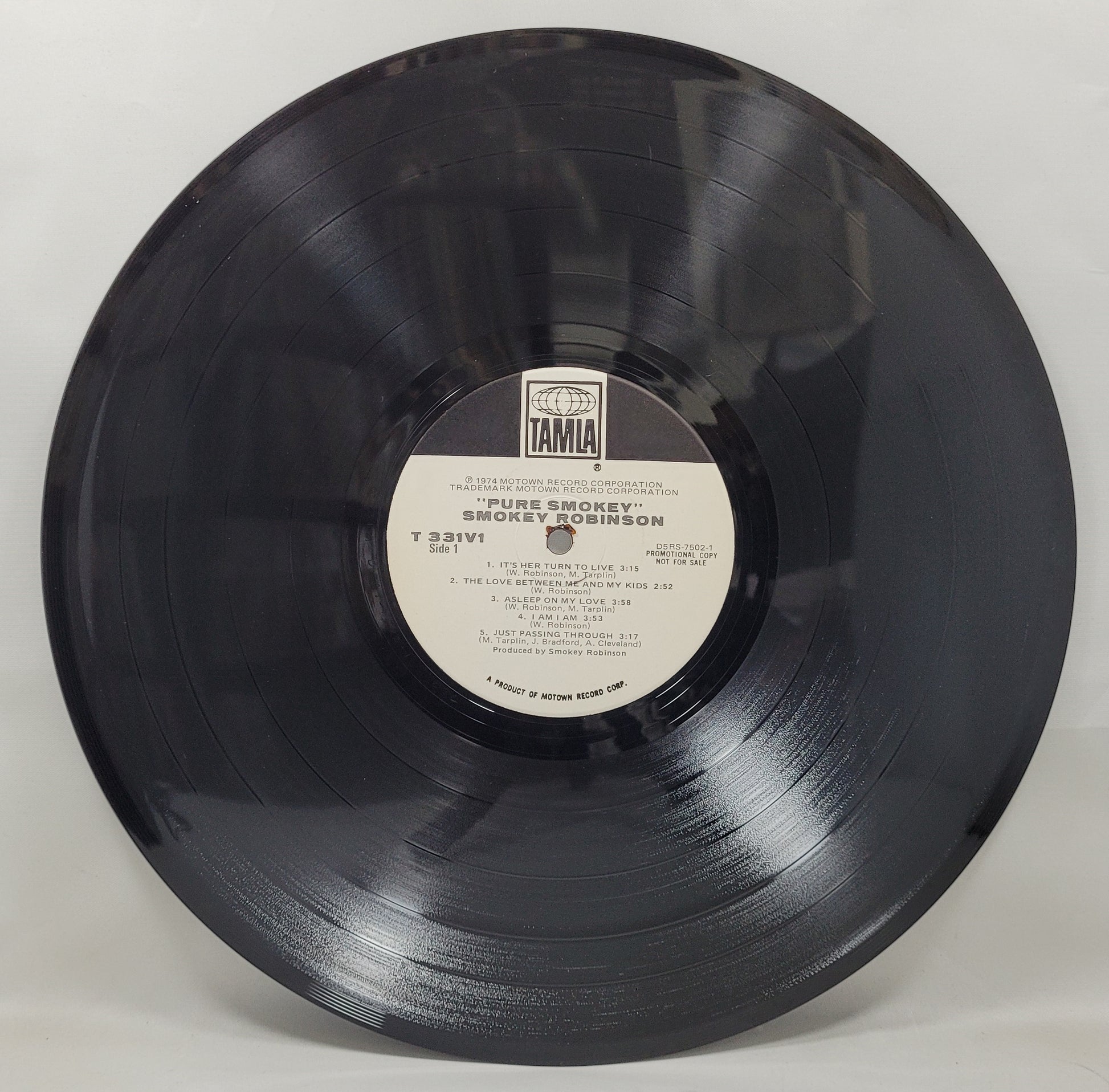 Smokey Robinson - Pure Smokey [1974 Promo] [Used Vinyl Record LP]