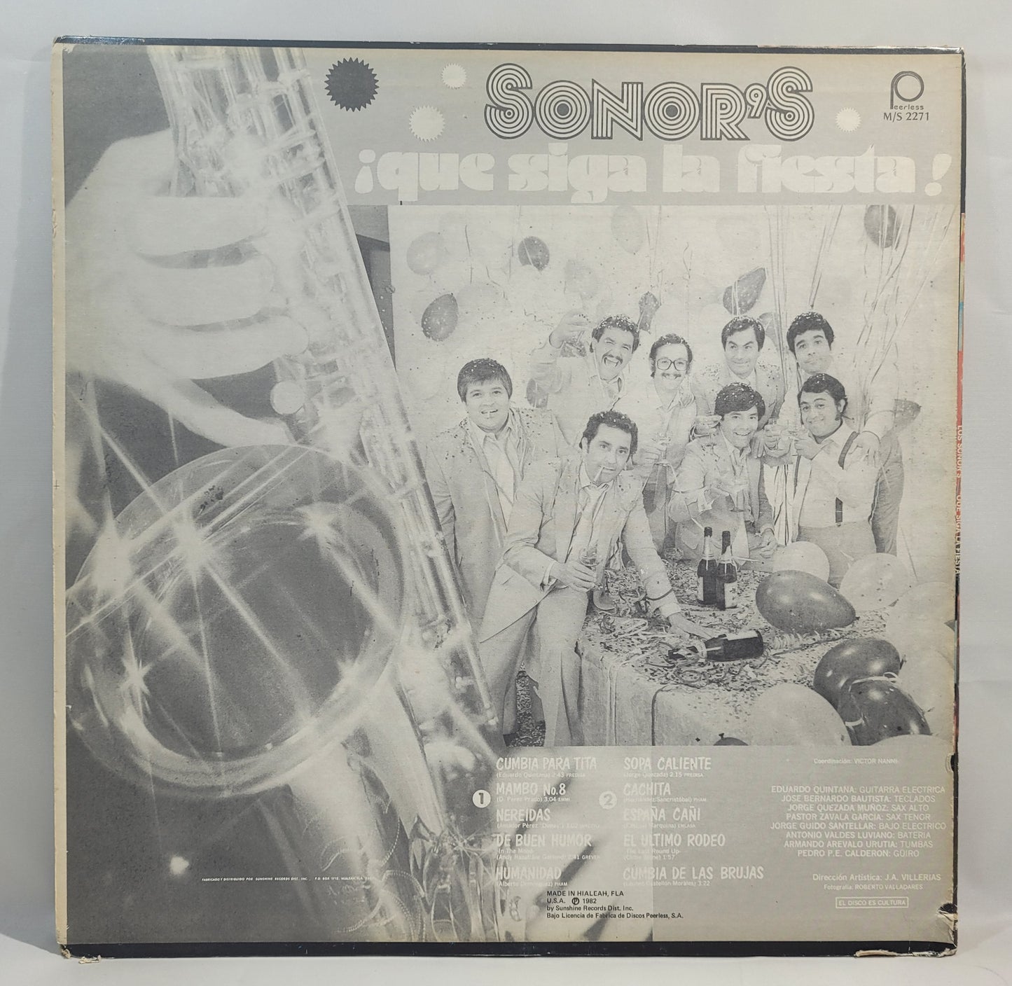 Sonor's - Que siga la fiesta [Vinyl Record LP]