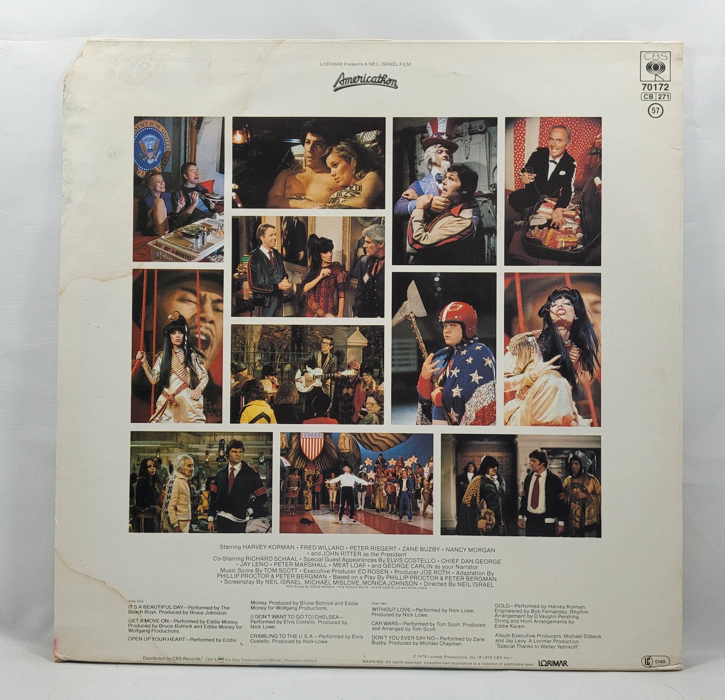 Soundtrack - Americathon [1979 Used Vinyl Record LP]
