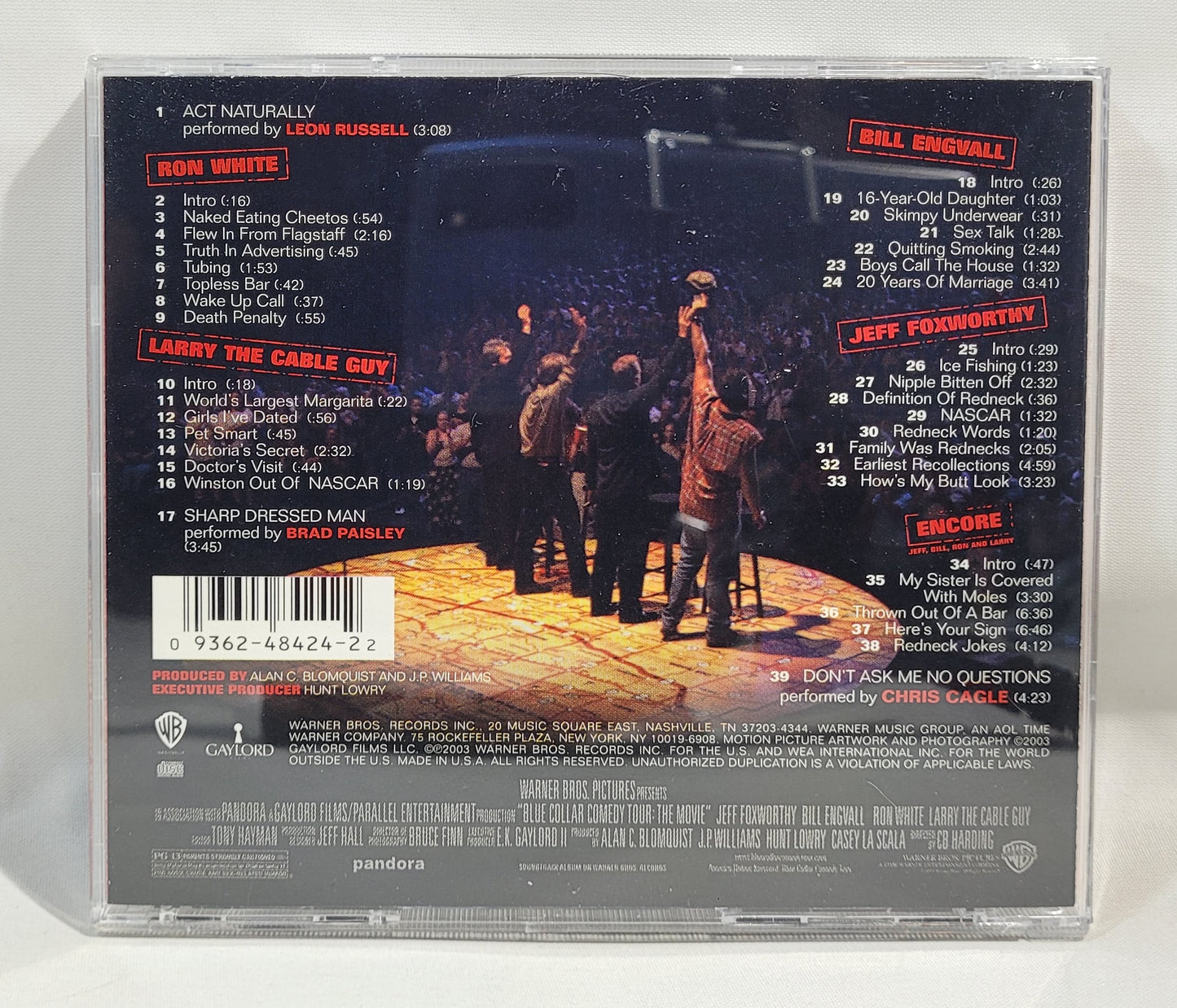 Soundtrack - Blue Collar Comedy Tour (The Movie) [2003 Used CD]
