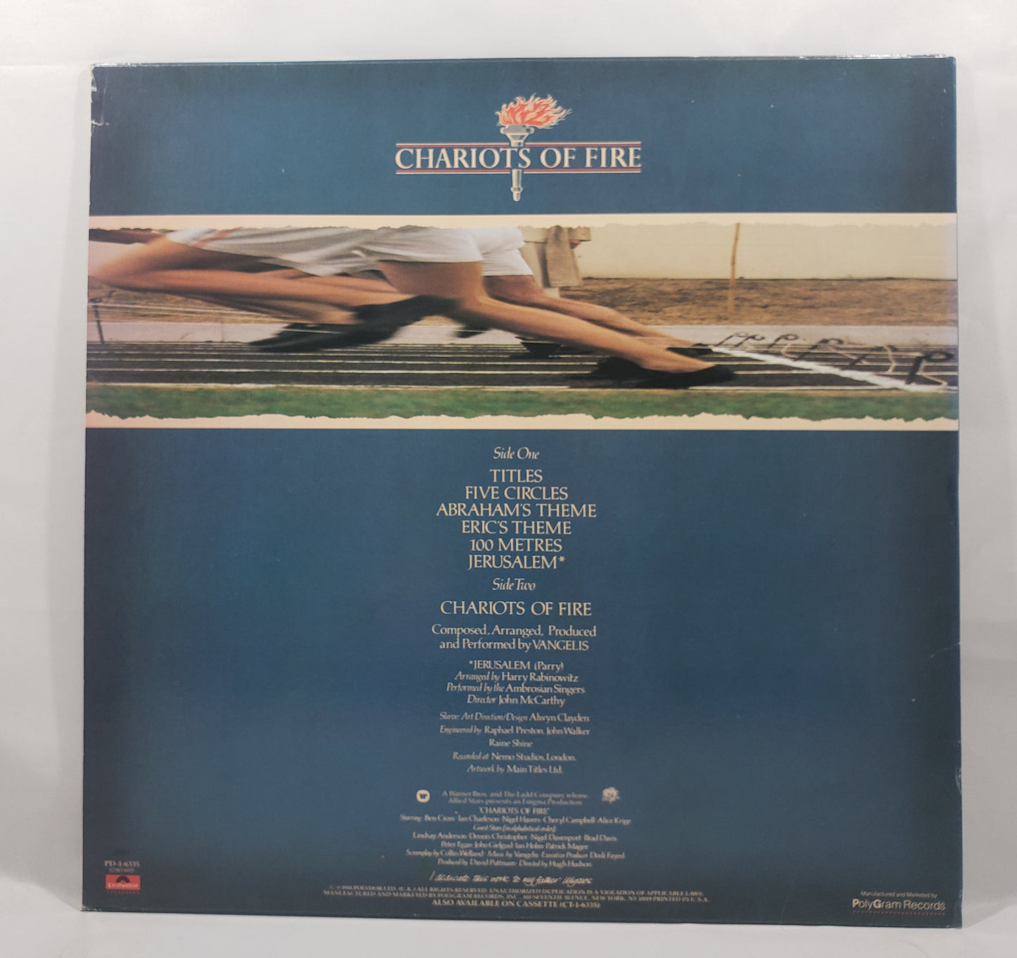 Vangelis - Chariots of Fire [1981 Compton Pressing] [Used Vinyl Record LP]