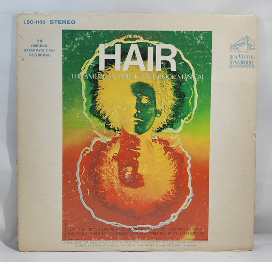 Soundtrack - Hair (The American Tribal Love-Rock Musical) [1968 Used Vinyl Record LP] [C]