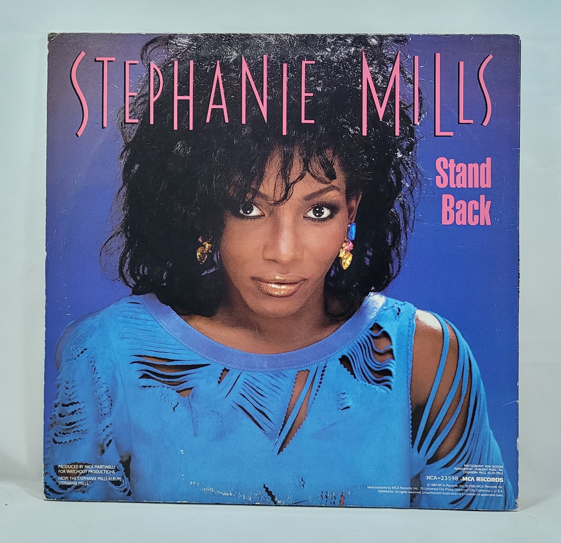 Stephanie Mills - Stand Back [1985 Gloversville] [Used Vinyl Record 12" Single]