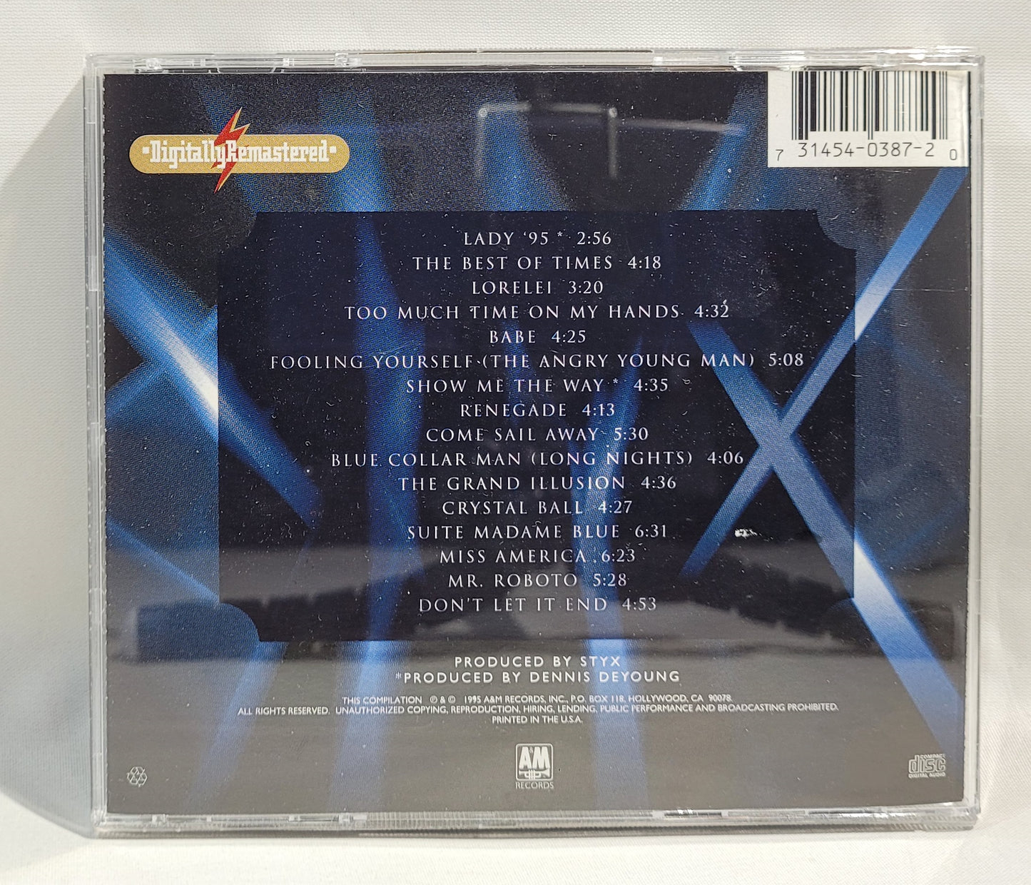 Styx - Greatest Hits [CD] [B]
