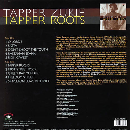 Tapper Zukie - Tapper Roots [2014 Reissue 180G] [New Vinyl Record LP]