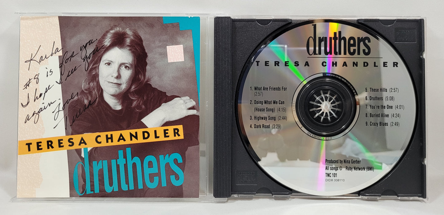 Teresa Chandler - Druthers [1989 Custom Autograph] [Used CD]