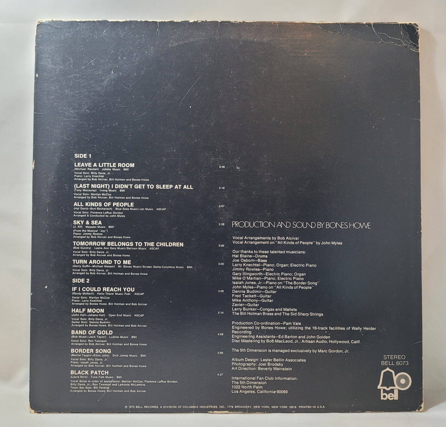 The 5th Dimension - Individually & Collectively [Vinyl Record LP]