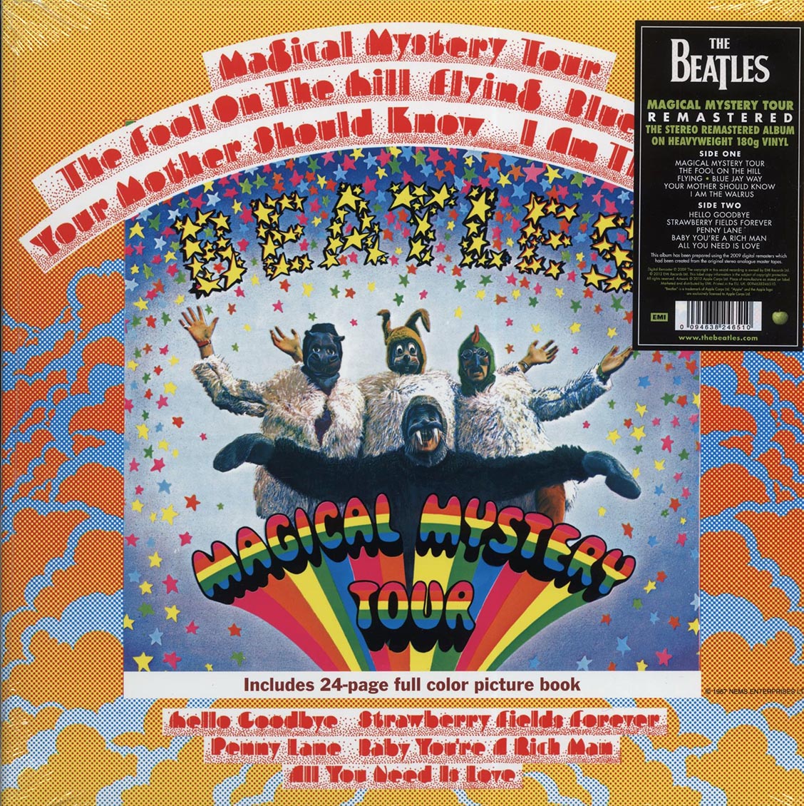 The Beatles - Magical Mystery Tour [2012 Remasterd 180G] [New Vinyl Record LP]