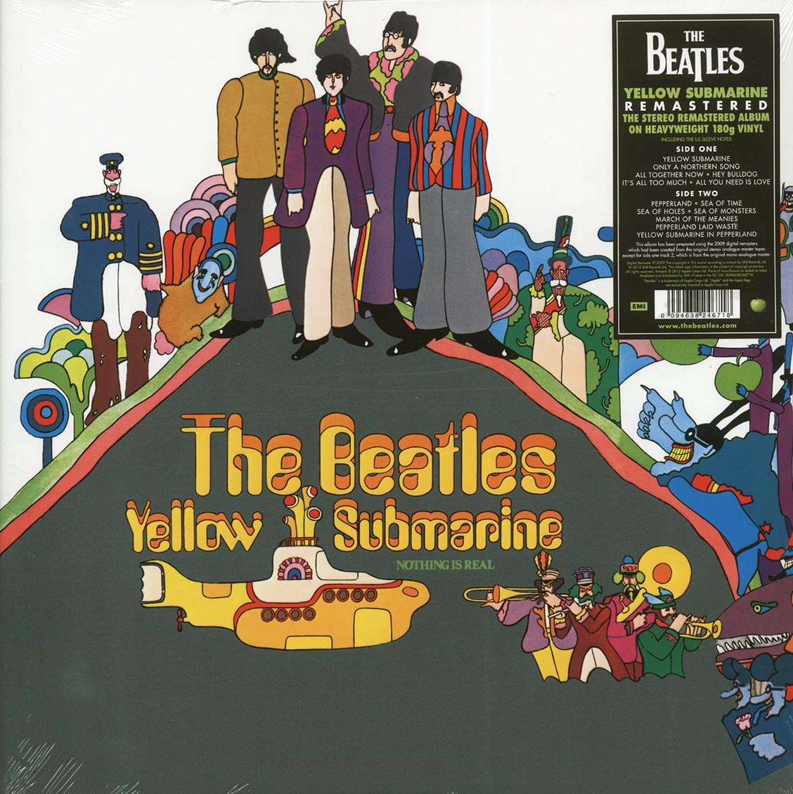 The Beatles - Yellow Submarine [2012 Remastered 180G] [New Vinyl Record LP]