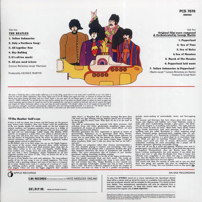 The Beatles - Yellow Submarine [2012 Reissue Remastered 180G] [New Vinyl Record LP]