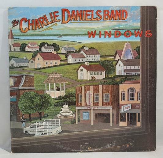 The Charlie Daniels Band - Windows [1982 Carrollton] [Used Vinyl Record LP]