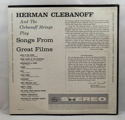 The Clebanoff Strings and Orchestra - Songs From Great Films [1959 Used Vinyl Record LP]