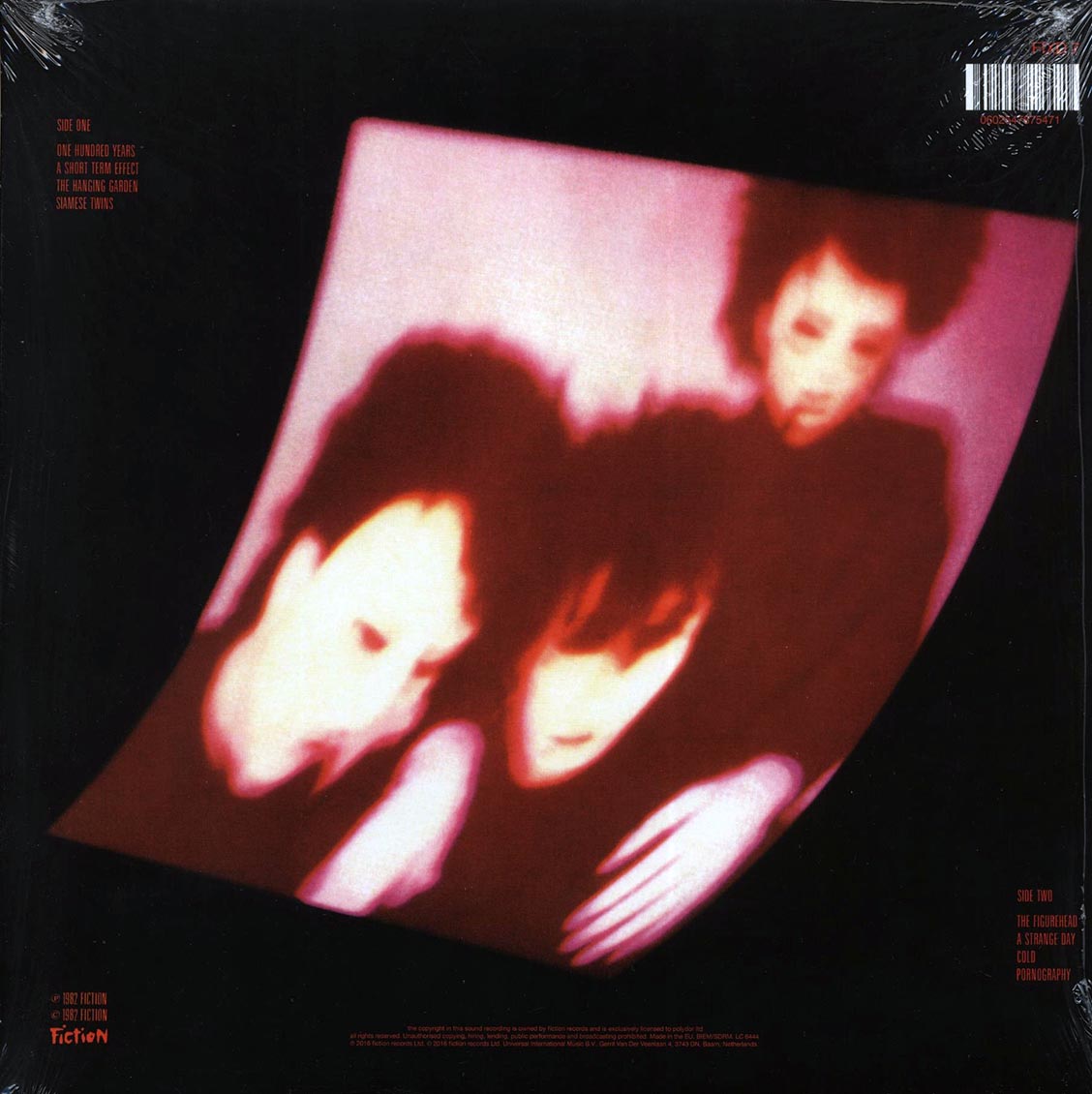 The Cure - Pornography [2016 Remastered180G] [New Vinyl Record LP]