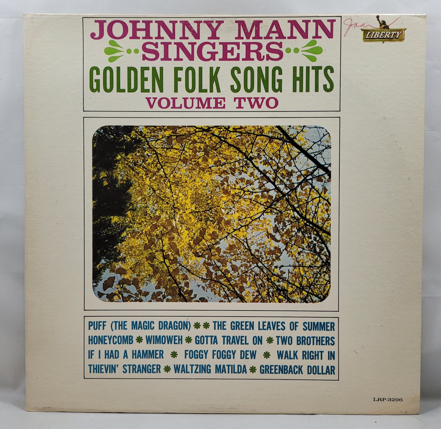 The Johnny Mann Singers - Golden Folk Song Hits Volume 2 [1963 Used Vinyl Record LP]