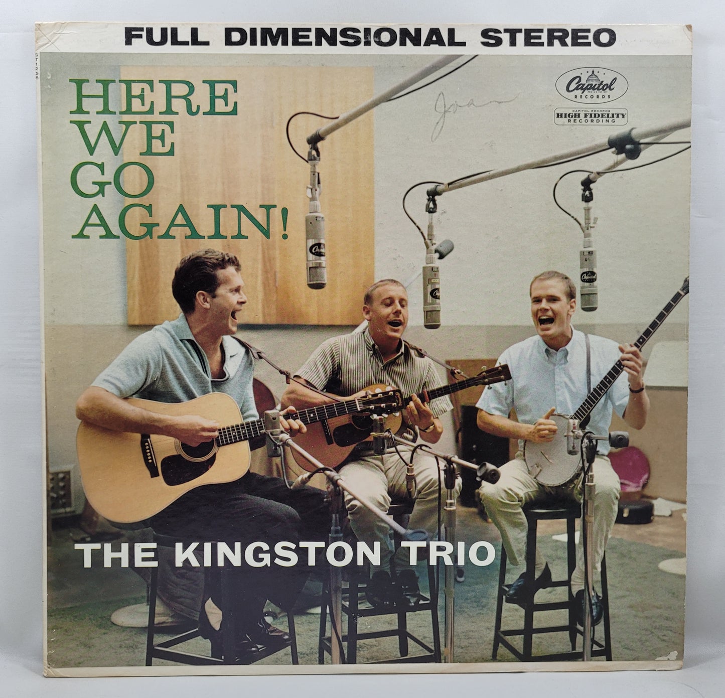 The Kingston Trio - Here We Go Again! [Vinyl Record LP] [B]