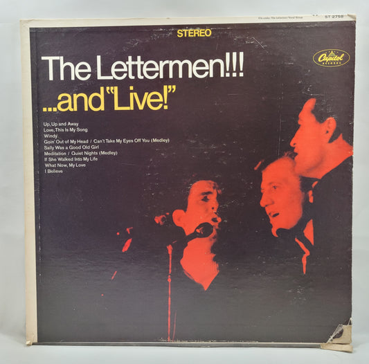 The Lettermen - The Letterman!!!...And "Live!" [1967 Used Vinyl Record LP]