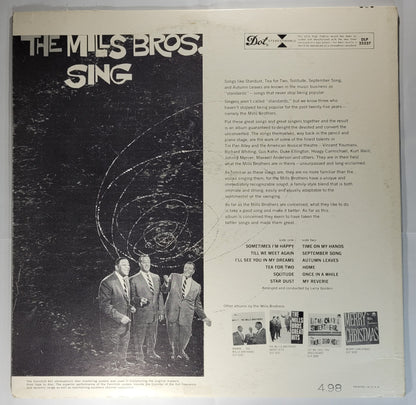 The Mills Brothers - The Mills Bros. Sing [1960 Used Vinyl Record LP]