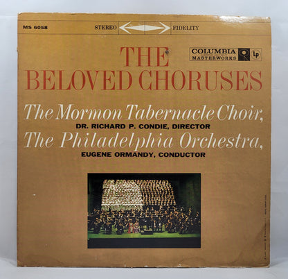 The Mormon Tabernacle Choir - The Beloved Choruses [1958 Used Vinyl Record LP]