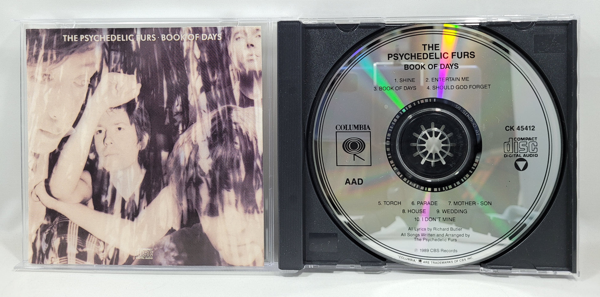 The Psychedelic Furs - Book of Days [1989 Used CD]