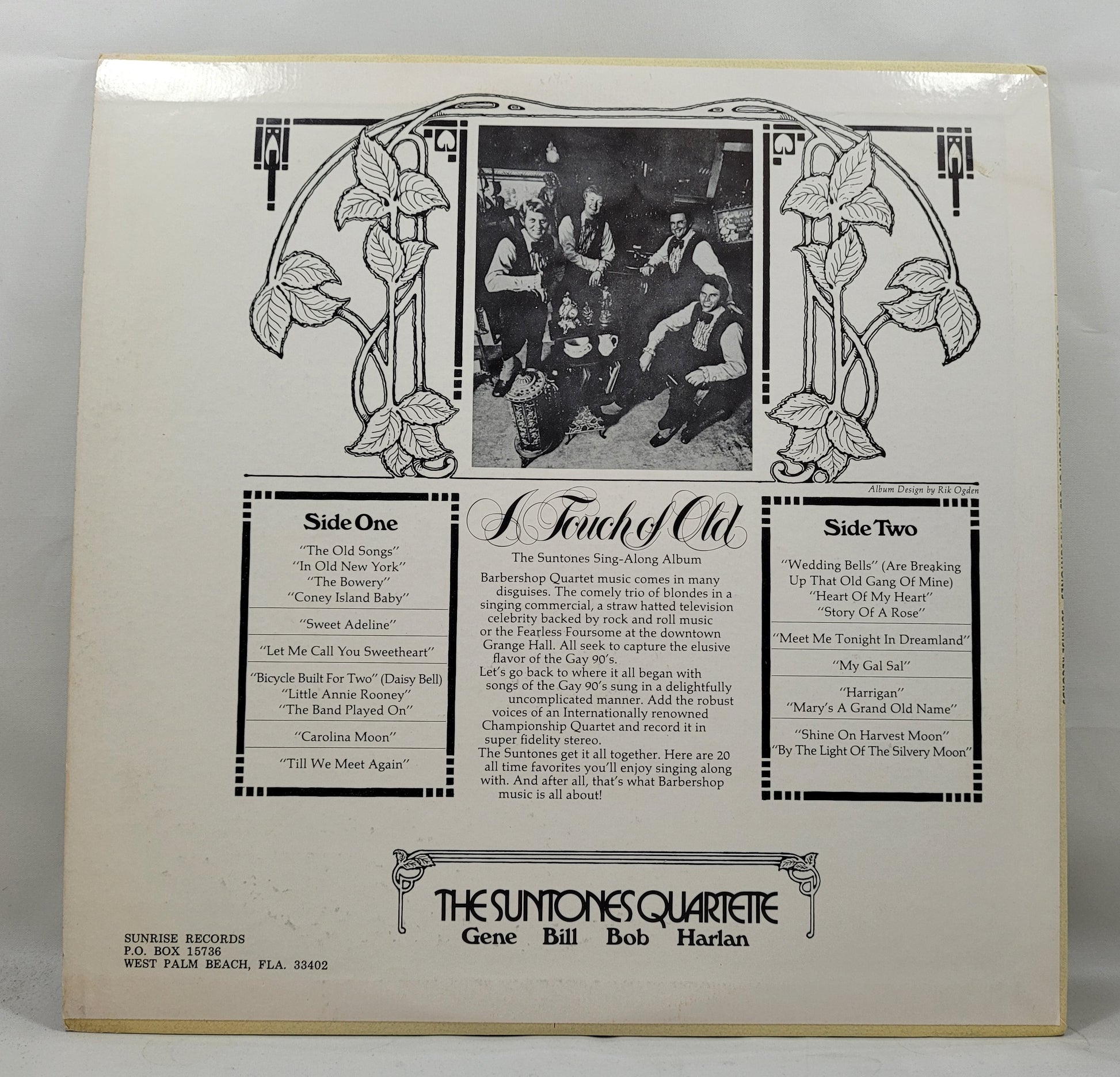 The Suntones - A Touch of Old [1972 Used Vinyl Record LP]