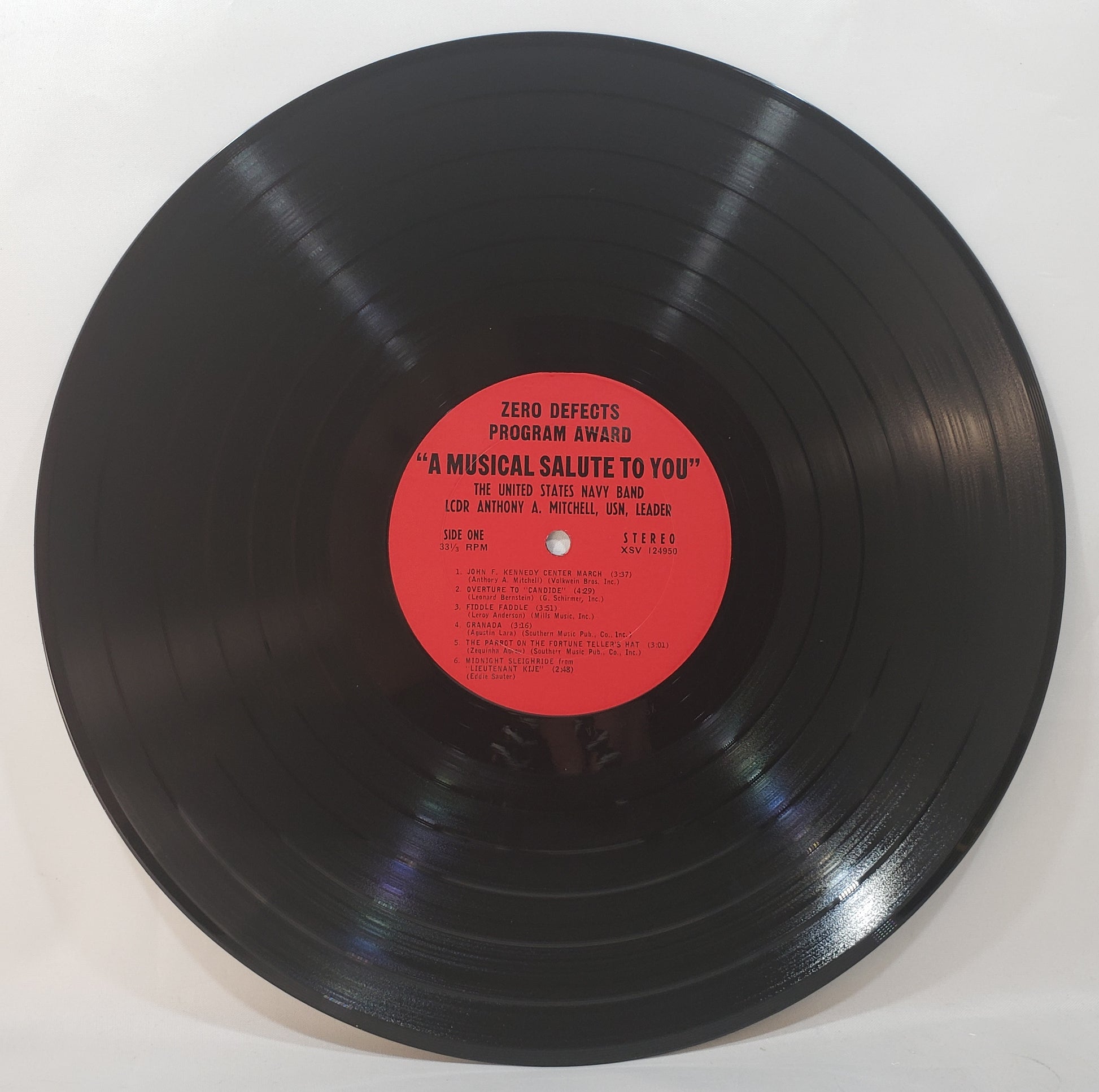 The United States Navy Band - A Musical Salute to You [Used Vinyl Record LP]